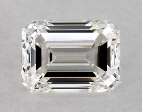 GIA 0.50 Carat H-VVS2 Very Good Cut Emerald Diamond