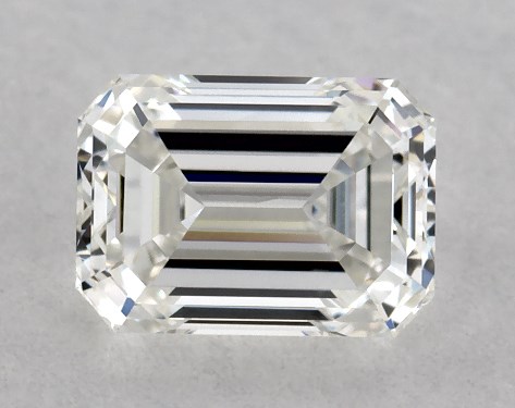 GIA 0.50 Carat G-VVS2 Very Good Cut Emerald Diamond