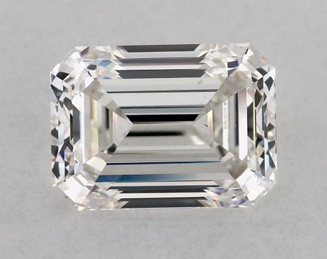 GIA 1.02 Carat H-VS2 Very Good Cut Emerald Diamond