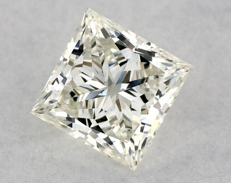 GIA 0.50 Carat K-SI1 Ideal Cut Princess Diamond