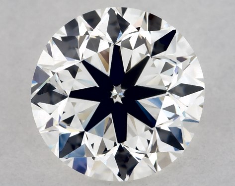 GIA 1.00 Carat H-VVS2 Very Good Cut Round Diamond