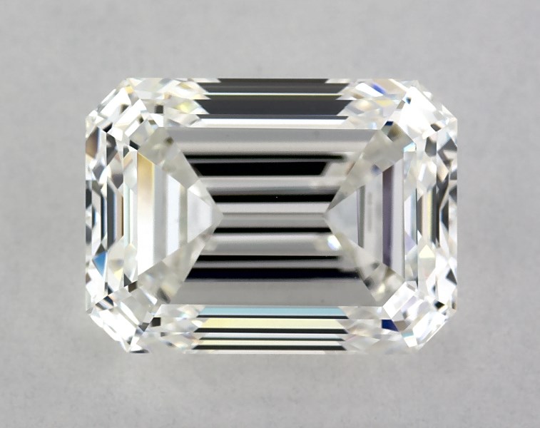3.51 carat emerald diamond, H VS2