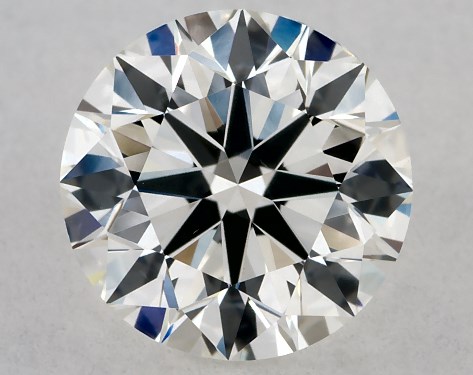GIA 1.00 Carat H-VS2 Excellent Cut Round Diamond