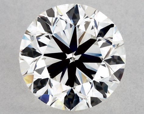 GIA 1.01 Carat H-VVS2 Very Good Cut Round Diamond