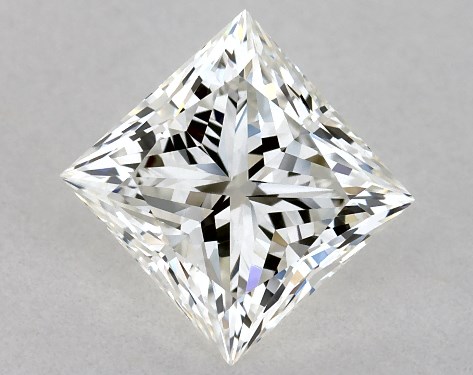 GIA 1.01 Carat H-VVS2 Ideal Cut Princess Diamond