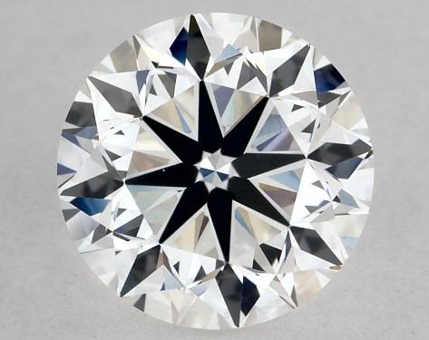 GIA 1.00 Carat H-VS2 Very Good Cut Round Diamond
