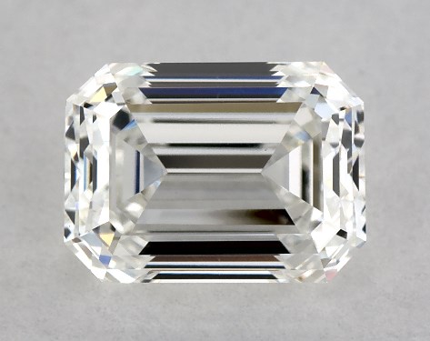 GIA 1.00 Carat G-VS2 Very Good Cut Emerald Diamond