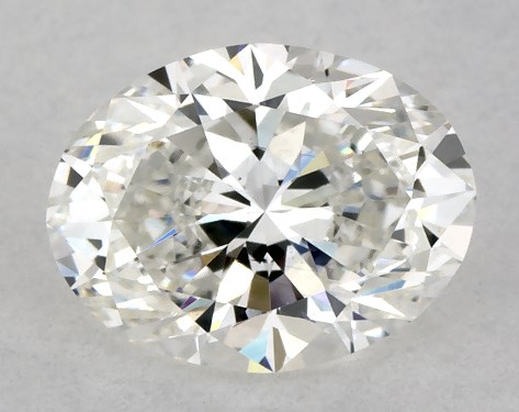 GIA 1.00 Carat H-VS1 Very Good Cut Oval Diamond