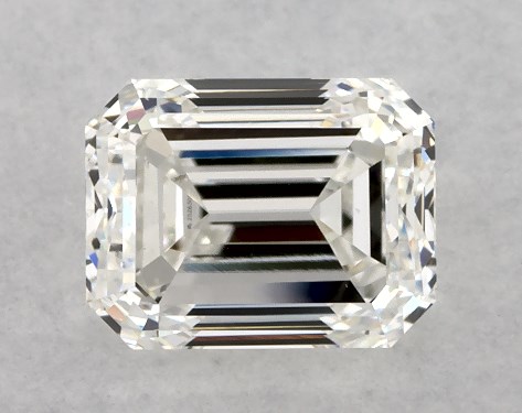 GIA 1.00 Carat G-VS2 Very Good Cut Emerald Diamond