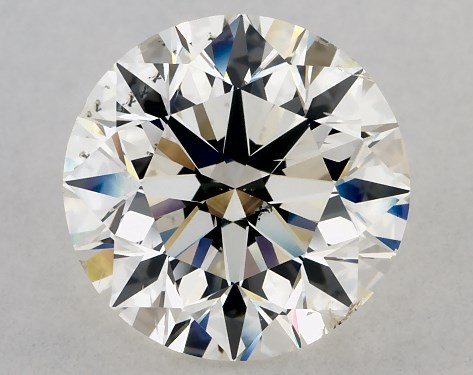 GIA 3.00 Carat K-SI2 Excellent Cut Round Diamond
