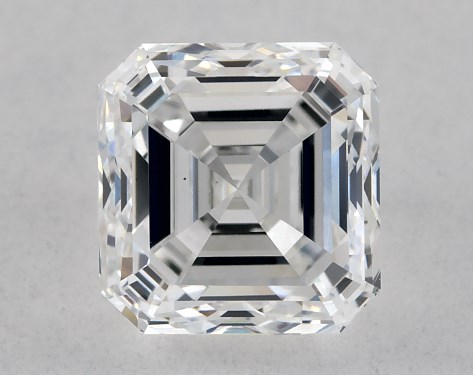 GIA 1.01 Carat F-VS2 Very Good Cut Asscher Diamond