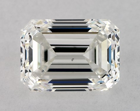 GIA 1.03 Carat H-VS2 Very Good Cut Emerald Diamond