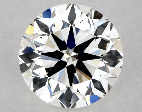GIA 1.00 Carat H-VS1 Very Good Cut Round Diamond