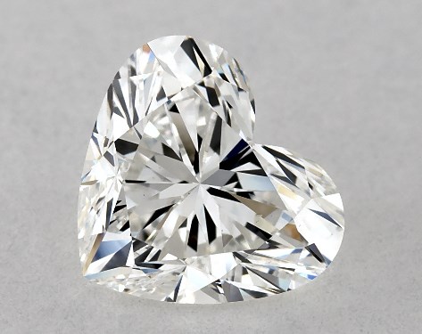 GIA 1.10 Carat G-VS2 Ideal Cut Heart Diamond