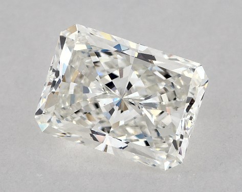 GIA 1.00 Carat H-VS2 Very Good Cut Radiant Diamond