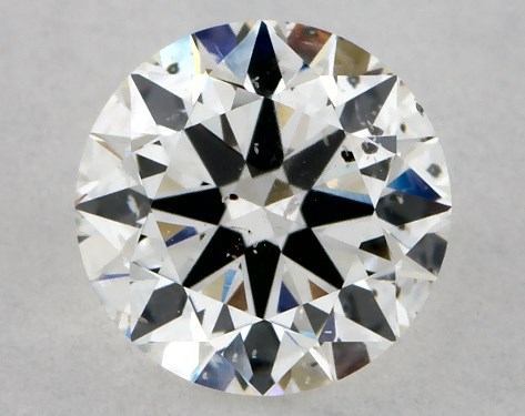 GIA 1.00 Carat F-SI2 Excellent Cut Round Diamond