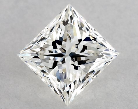GIA 0.50 Carat I-VS1 Very Good Cut Princess Diamond