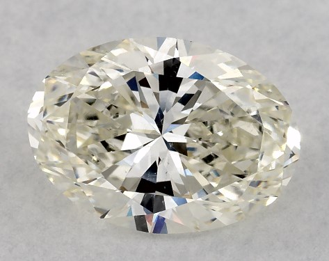 GIA 2.00 Carat K-SI1 Very Good Cut Oval Diamond