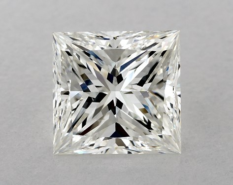 GIA 3.02 Carat H-VS2 Ideal Cut Princess Diamond