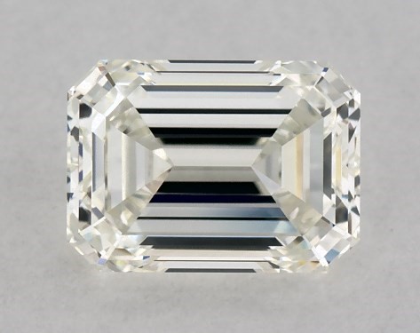 GIA 0.50 Carat J-VVS1 Very Good Cut Emerald Diamond