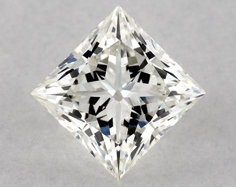 GIA 0.50 Carat J-VVS2 Ideal Cut Princess Diamond