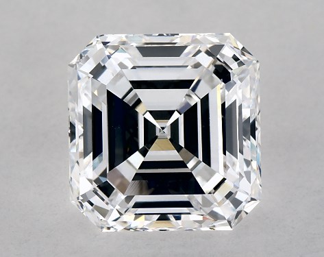 GIA 4.01 Carat D-VS2 Very Good Cut Asscher Diamond