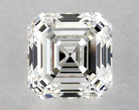 GIA 1.02 Carat H-VS2 Very Good Cut Asscher Diamond