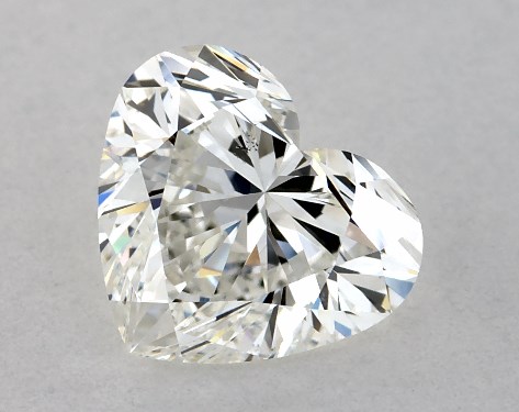 GIA 1.01 Carat H-VS2 Ideal Cut Heart Diamond
