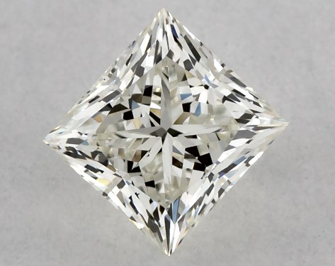 GIA 0.50 Carat K-VS2 Very Good Cut Princess Diamond