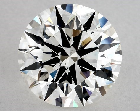 GIA 4.00 Carat I-SI1 Excellent Cut Round Diamond