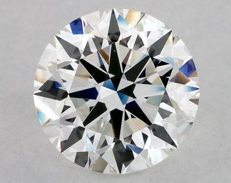 GIA 4.01 Carat H-VS2 Excellent Cut Round Diamond