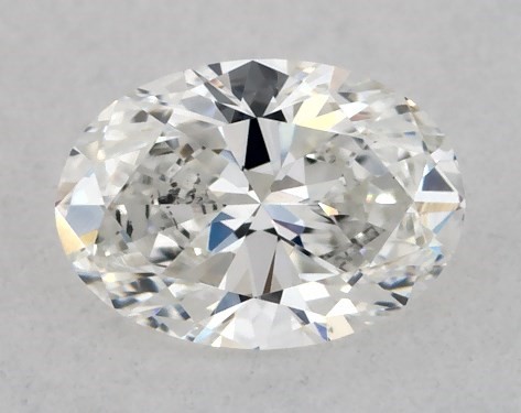GIA 0.25 Carat G-SI2 Very Good Cut Oval Diamond