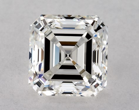 GIA 1.01 Carat H-VS1 Very Good Cut Asscher Diamond