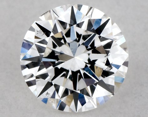 GIA 0.30 Carat D-SI2 Very Good Cut Round Diamond