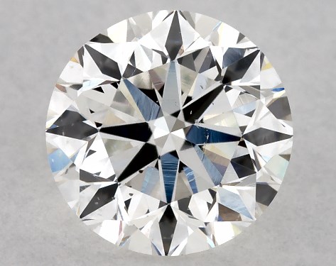GIA 0.80 Carat F-SI1 Very Good Cut Round Diamond
