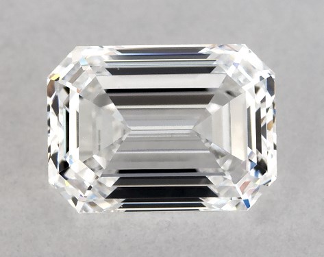 GIA 1.01 Carat D-VS2 Very Good Cut Emerald Diamond