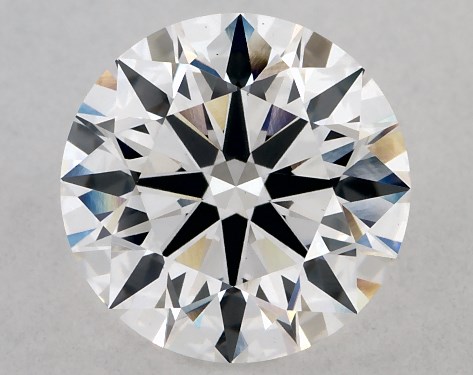 IGI 2.00 Carat D-VS1 Ideal Cut Round Lab-Grown Diamond