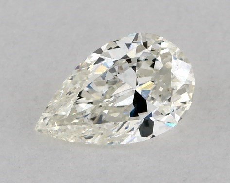 GIA 0.30 Carat J-SI1 Very Good Cut Pear Diamond