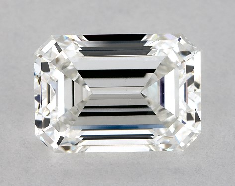 GIA 2.19 Carat F-VS1 Very Good Cut Emerald Lab-Grown Diamond