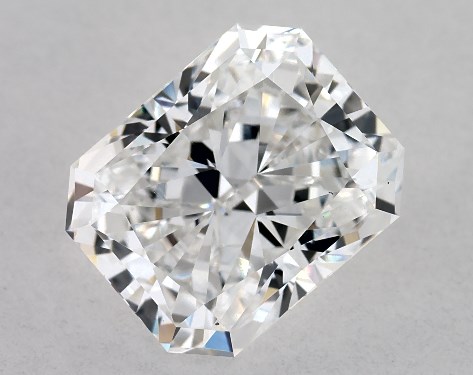 GIA 2.04 Carat E-VS1 Ideal Cut Radiant Lab-Grown Diamond