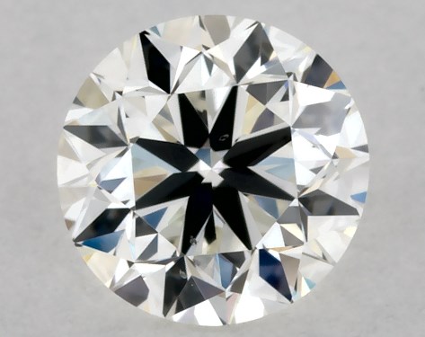 GIA 0.30 Carat J-SI1 Very Good Cut Round Diamond