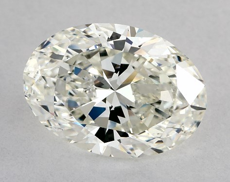 GIA 3.00 Carat K-VS2 Ideal Cut Oval Diamond
