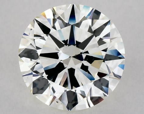 GIA 3.00 Carat K-SI1 Excellent Cut Round Diamond