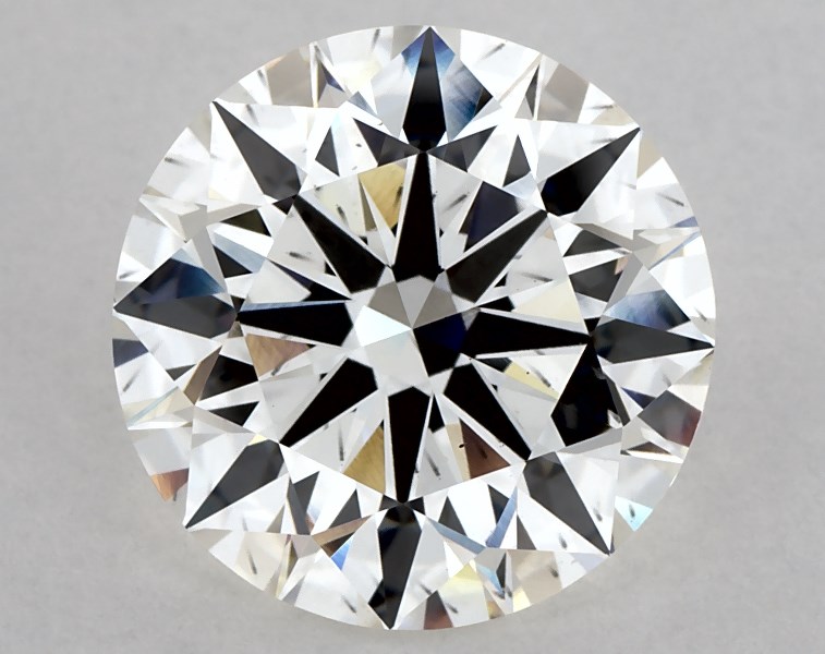 4.72 carat round diamond, G SI1