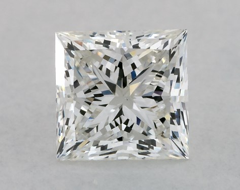 GIA 1.01 Carat H-VS2 Ideal Cut Princess Diamond