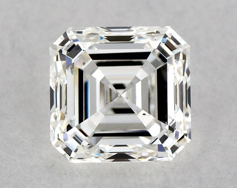 GIA 1.01 Carat H-VS2 Very Good Cut Asscher Diamond
