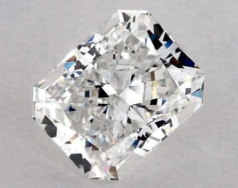 GIA 2.18 Carat E-VS1 Ideal Cut Radiant Lab-Grown Diamond