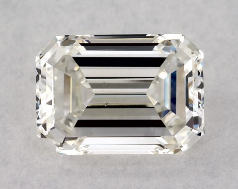 GIA 0.50 Carat J-VS1 Good Cut Emerald Diamond