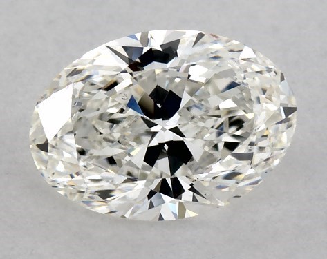 GIA 1.00 Carat H-VS2 Ideal Cut Oval Diamond