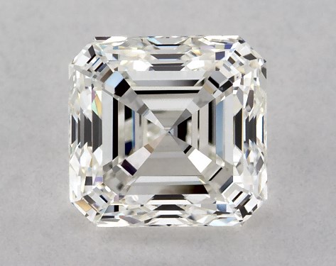 GIA 1.01 Carat H-VS1 Very Good Cut Asscher Diamond